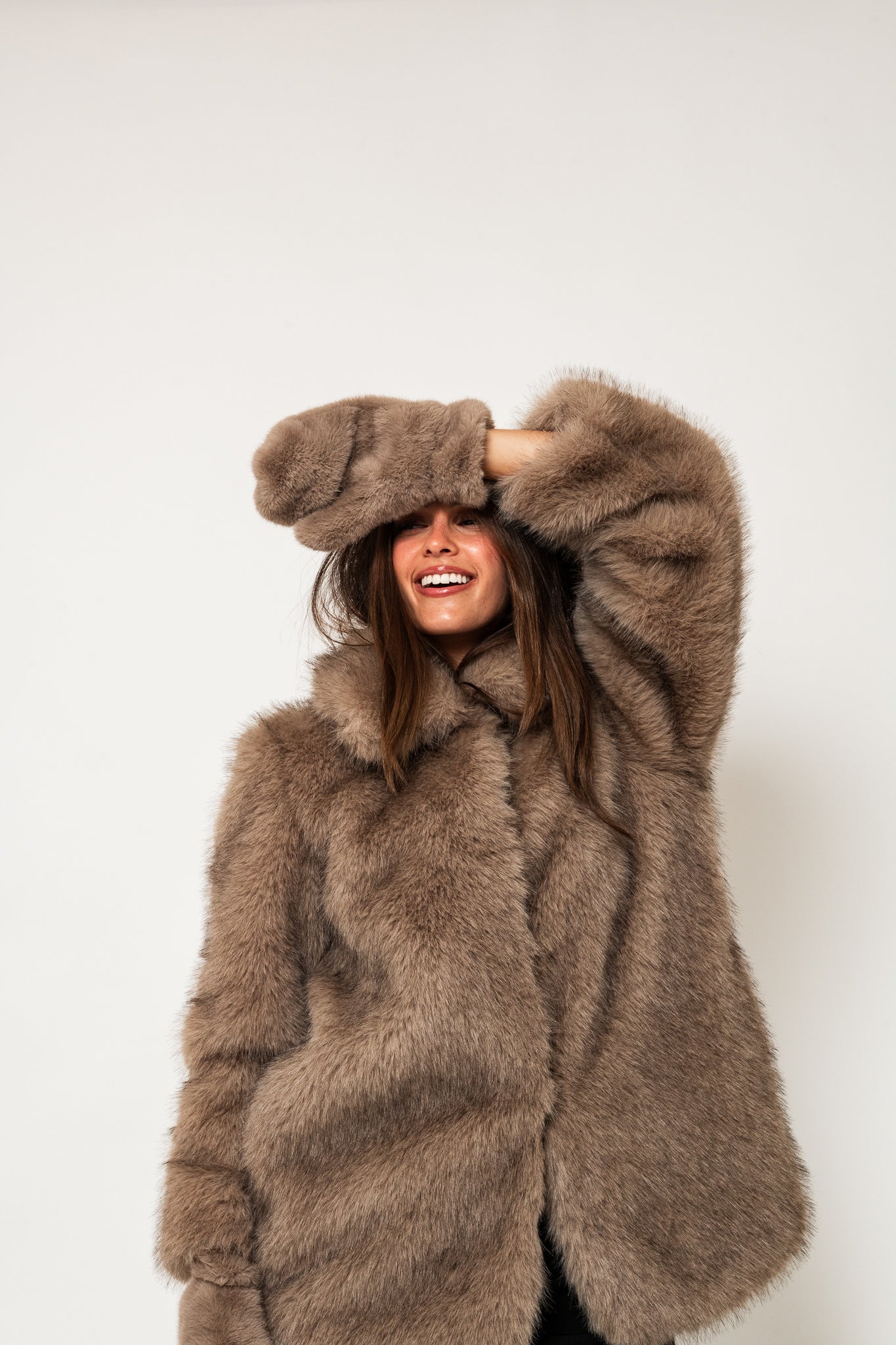 VMKAJA Mittens - Silver Mink
